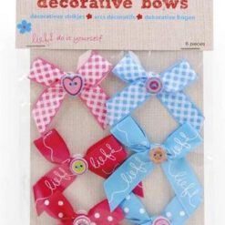 Lief! decoratieve strikjes (6 stuks)