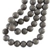 Glaskralen Donker grijs 8mm