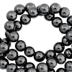Hematiet kralen rond 6mm
