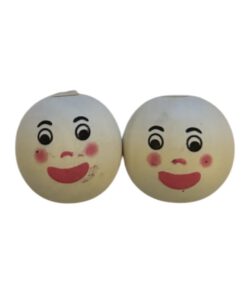Houten Kralen blank smile 20mm