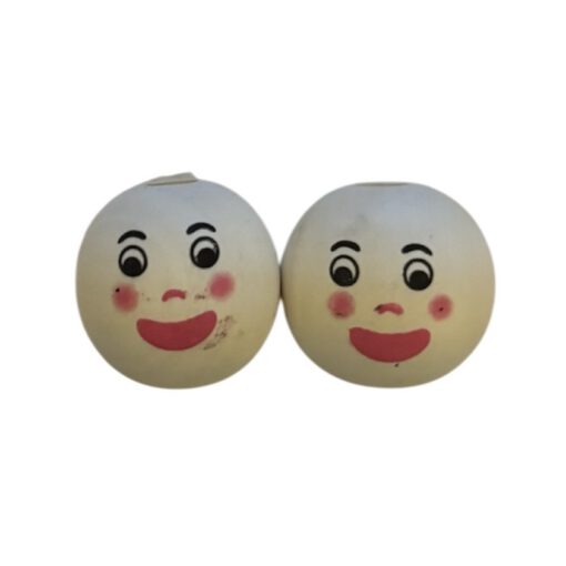 Houten Kralen blank smile 20mm