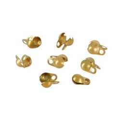 Stainless Steel Kalotje (2.4mm) Goud