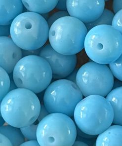 Glaskralen Aqua 10mm