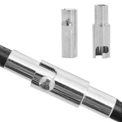 RVS magneetslot Antiek zilver