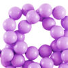 10mm acryl kralen shiny Lavender purple