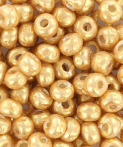 Miyuki rocailles 6/0 - baroque gold 3953