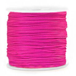 Macramé satijndraad 0.8mm Fuchsia