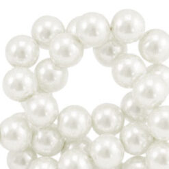 Glasparels 4mm White