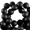 10mm acryl kralen shiny Black