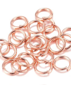 Buigringen (6 mm) Rose Goud dikte 1.2 mm x206