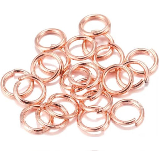 Buigringen (6 mm) Rose Goud dikte 1.2 mm x206