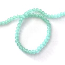 Top Facet kraal 3x2mm disc aqua