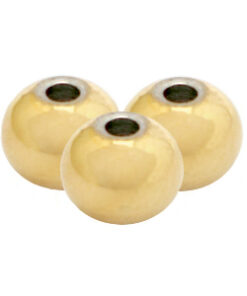 Kralen van RVS 6mm Goud