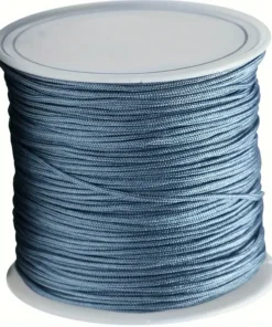 Macramé draad 0.8mm Haze blue
