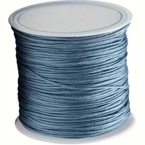 Macramé draad 0.8mm Haze blue