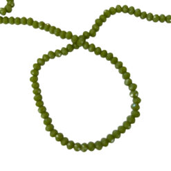 Top Facet kraal 3x2mm olive