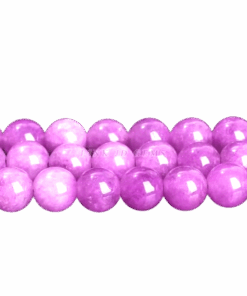 Natuursteen chalcedony kraal Lila paars 8mm