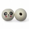 Houten Kralen blank panda 22mm