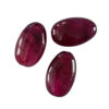 Marmer acryl kralen XL 29x19mm aubergine red