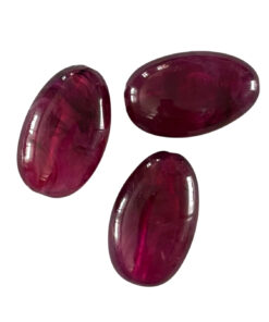 Marmer acryl kralen XL 29x19mm aubergine red