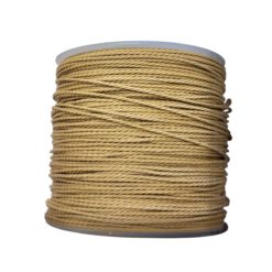 Waxkoord gedraaid 1mm beige