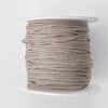 Waxkoord gedraaid 1mm licht taupe