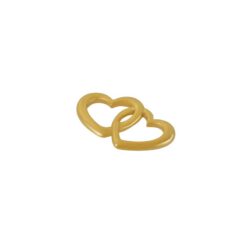 Roestvrij stalen (RVS) Stainless steel bedel hearts