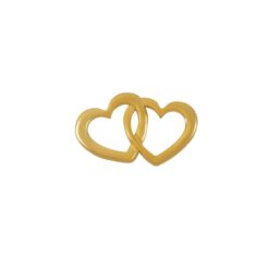 Roestvrij stalen (RVS) Stainless steel bedel hearts