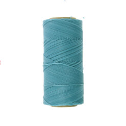 Linhasitha braziliaans polyester waxkoord Turquoise 1mm