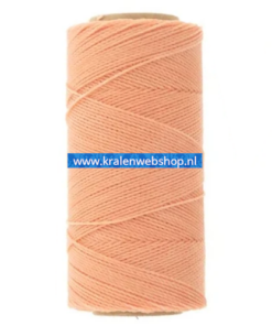 Linhasitha braziliaans polyester waxkoord Mandarine light