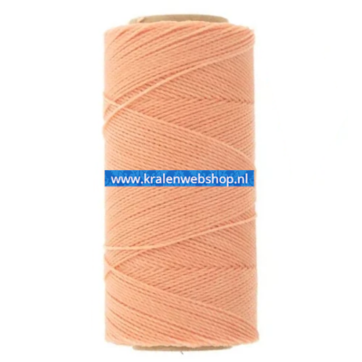 Linhasitha braziliaans polyester waxkoord Mandarine light