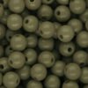 10 mm DQ acryl kralen shiny Army green - artikelnummer 105171