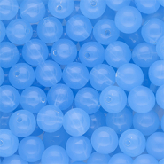 10 mm DQ® acryl kralen shiny Blue - artikelnummer 99164