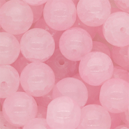 10 mm glaskralen Light pink - artikelnummer 104655