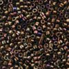 Miyuki kralen delica's 11/0 Metallic iris brown DB-7 - artikelnummer 59263