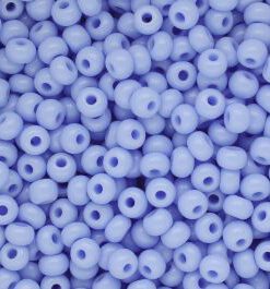 Preciosa rocailles 6/0-33000 Natural opaque-lavender lilac - artikelnummer 62070