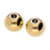 Roestvrij stalen (RVS) Stainless steel kralen 6mm Goud - artikelnummer 68898