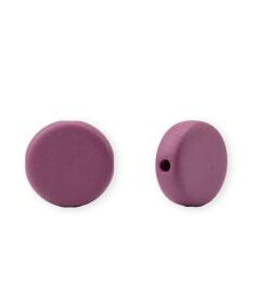 Acryl kralen disc Aubergine - artikelnummer 93923