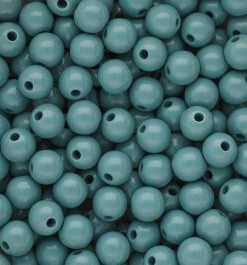 10 mm DQ acryl kralen shiny Cameo blue 15-4414 TCX - artikelnummer 98404