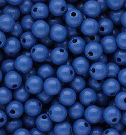 10 mm DQ acryl kralen shiny Dazzling blue 18-3949 TCX - artikelnummer 98405